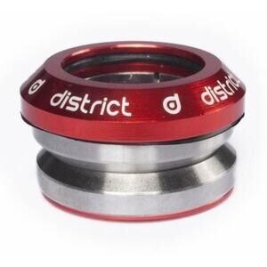 District S-Series Pro Scooter Integrated Headset - Red